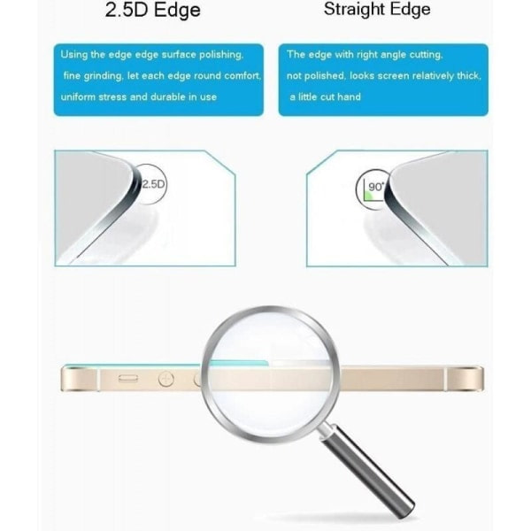 2-PACK Polar Vantage V2 HR härdat glas 0,2 mm 9H 2,5D Transparent