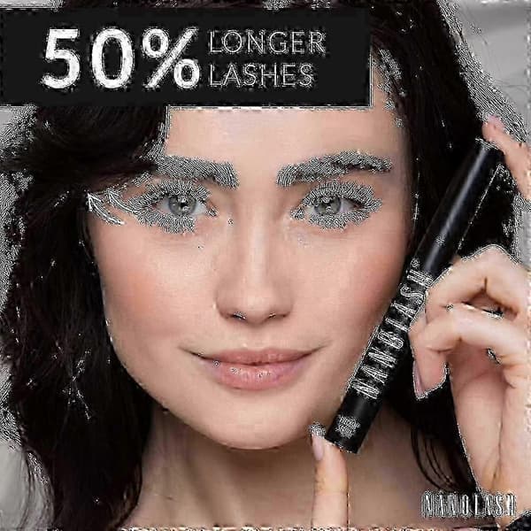 Nanolash Eyelash Conditioner 3ml, Eyelash Growth Serum, Forbedrer Lange Tætte Vipper, Nærende Vippebehandling til Kvinder 1pcs