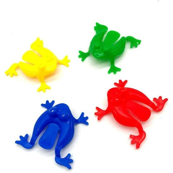 12 stk. Hoppende Frø Legetøj Springende Frø Plastik Frø Legetøj Mini Frø Figurer Figur Krybdyr Dyr Figurer Modeller Til Børn
