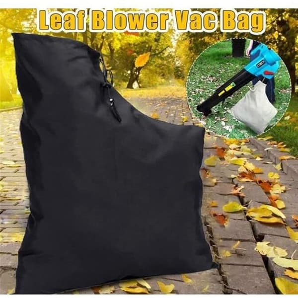 Erstatningspose til løvblæser/-støvsuger - Holdbar polyester - 44x60 cm - Vandtæt - Nem at rengøre