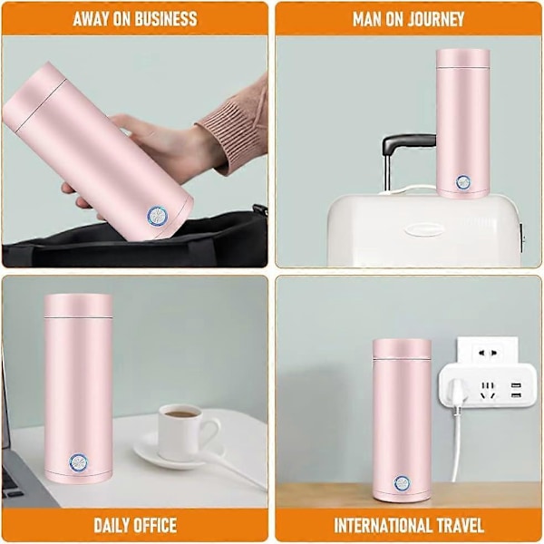 Mini-keitin ja -termo, Kannettava sähkökeitin, Kannettava sähköinen matkakuumavesipullo