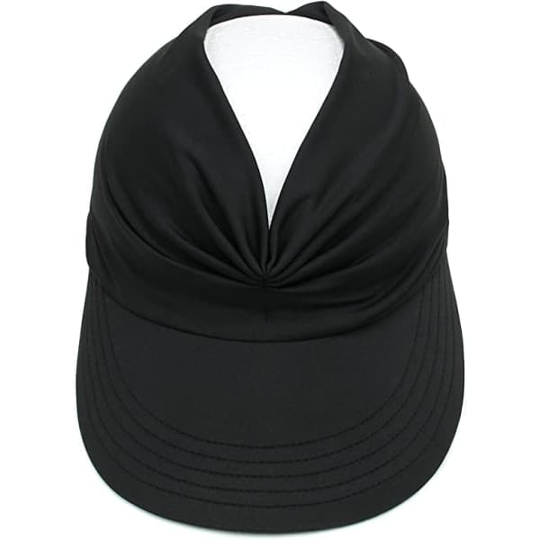 Solhatt for kvinner med bred brem sommer UPF 50+ UV-beskyttelse