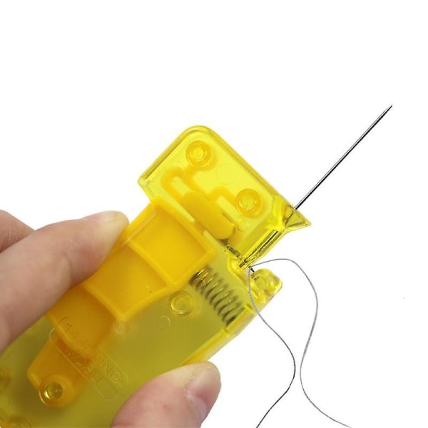 1 stk automatisk nåletråder Gjør-det-selv håndsytråder Håndmaskinsøminnsetting Automatisk