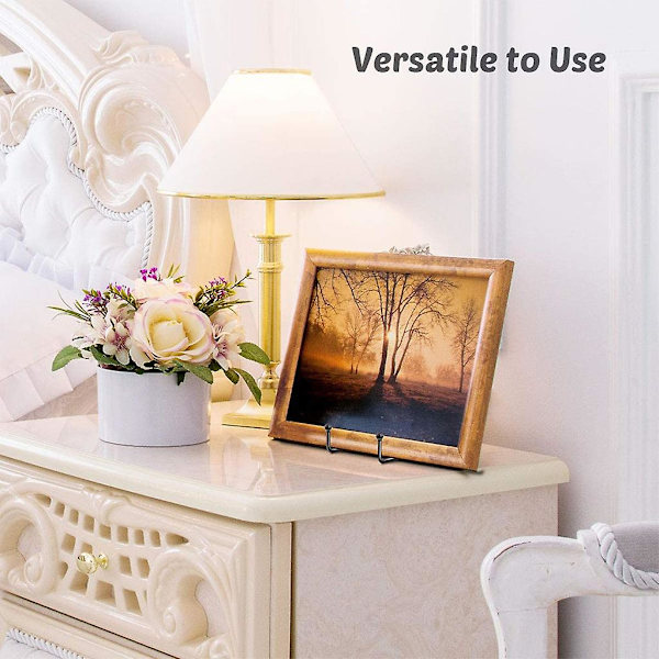 Elegant Taller for Visning av Tallerkener, Metallstativ for Hjemmet 6 inches