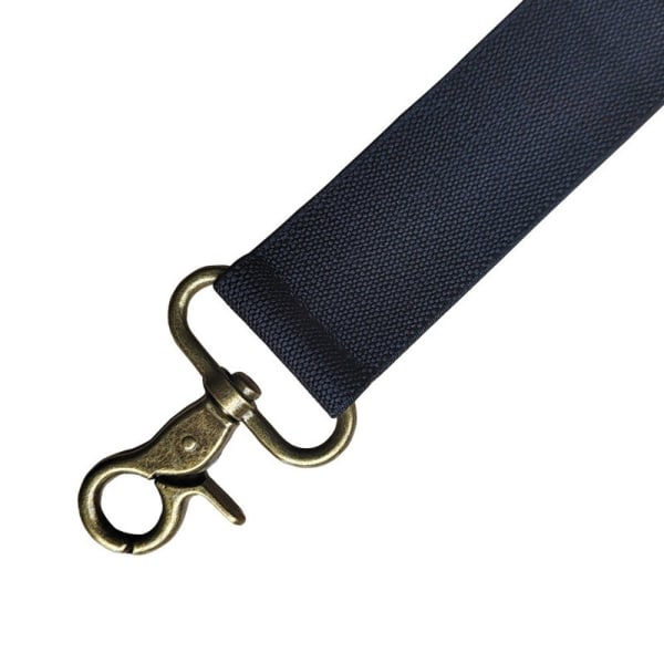 Løkkebælte til mænd, 4 kraftige clips, 4 cm bred, elastisk, justerbar længde til kvinders kontorer