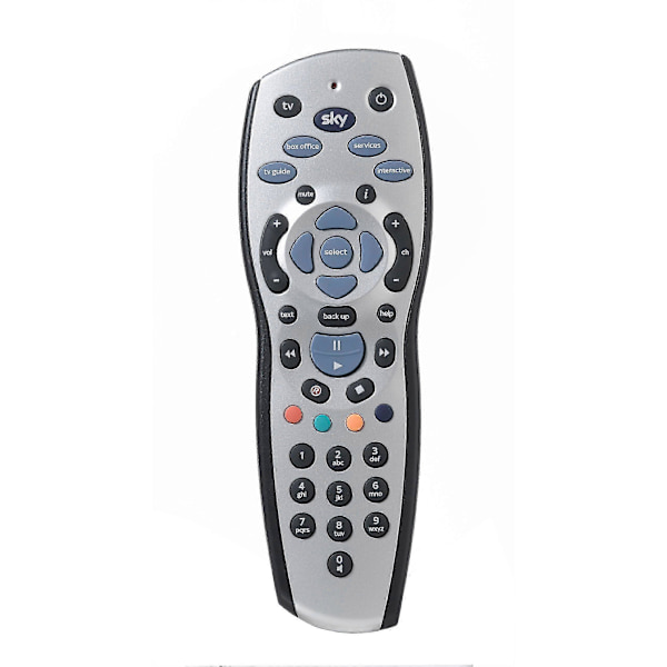 For Sky HD Fjernkontroll Kompatibel med Sky+ HD Dekoder SKY 120, Sølv