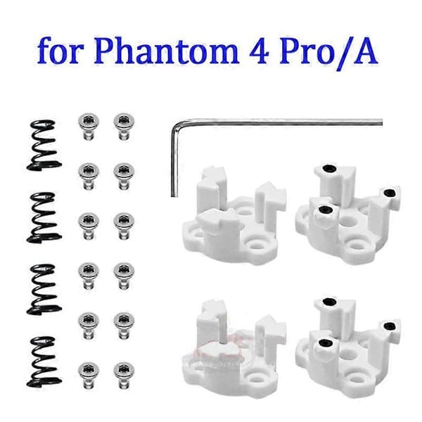 Base'Hlice för DJI Phantom 4 Pro Advanced P4P Motor Drone, bladhållare, ersättningstillbehör, 4 delar