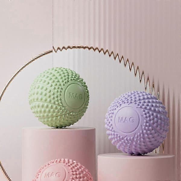 2 stk. Massagebold til lindring af plantar fasciitis purple