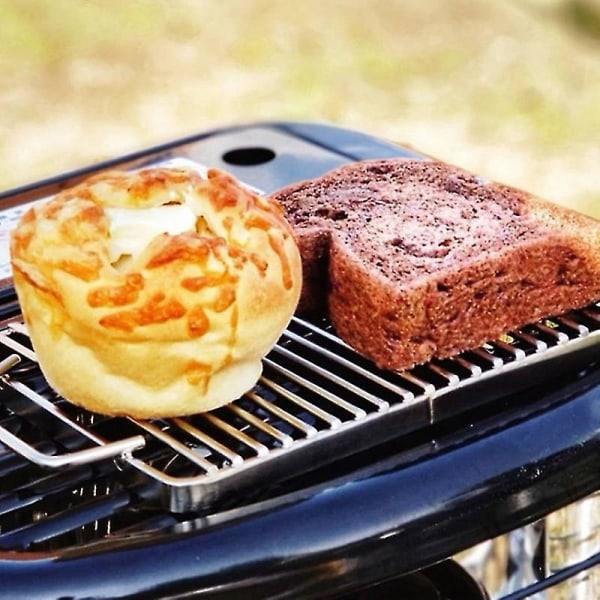 Grill BBQ Grill Net Rustfrit Stål Rack Gitterrist Til Grill,p