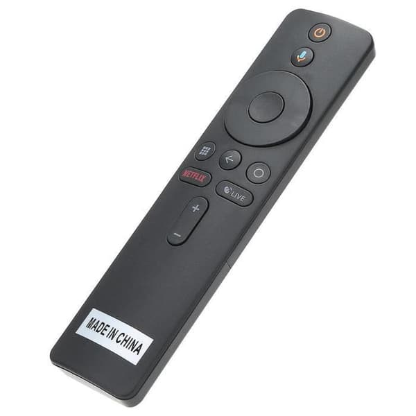 Bluetooth Röstfjärrkontroll för Xiaomi Mi BOX S TV - Svart - Universell Fjärrkontroll