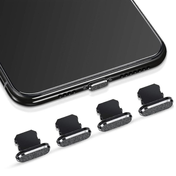 4 delar antidammpluggar som är kompatibla med Iphone 11, Iphone 12 skyddar cover