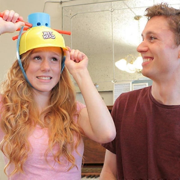 Ltcmfc Wet Head Challenge Hat Festspil Trick Party Props Hat Forældre-Barn Interaktivt Spil