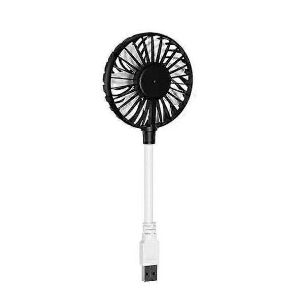 Drivna Handfläktar Kreativ Kontors Sommarkylfläkt Portabel USB-ingång Fläkt Justerbar Minifläkt Borstlös Tyst Fläkt Laptop för Hem Sovsal Utomhus