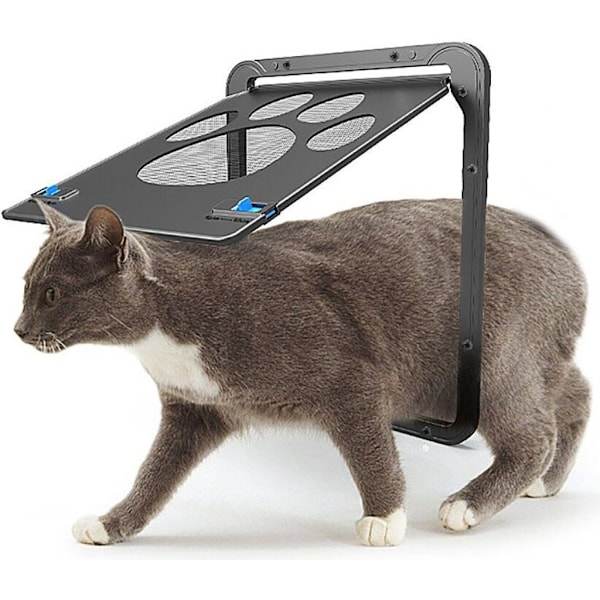 Kæledyrsnetdør til kat med magnetisk lukning (29×24cm)