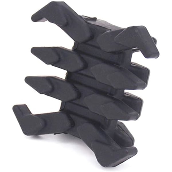 1 par bueskydning krabbe compound bue stabilisator gummi bue vibration lemmer dæmper dæmpning udendørs jagt skydning (sort)