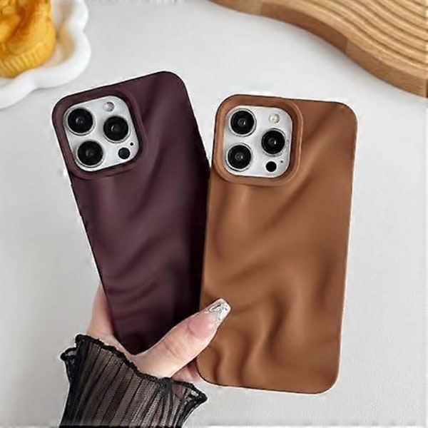 Caseative Etui til iPhone 15 Pro Max, Vandbølgemønster Kompatibelt med iPhone Etui