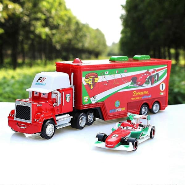 Bilar Hicks Mack Lastbil Farbror Diecast Leksaksset - WELLNGS D D