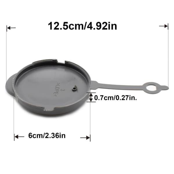 Erstatningskølerdæksel til forrudevasker til Nissan Micra K13 2011-2016 28913-1HA3A