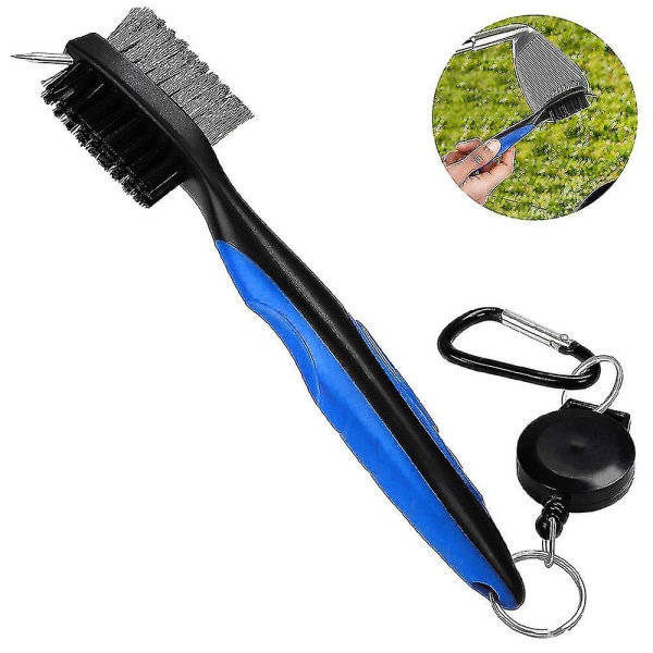 Rengøringsværktøj til golfkøllebørstehoved (blå)