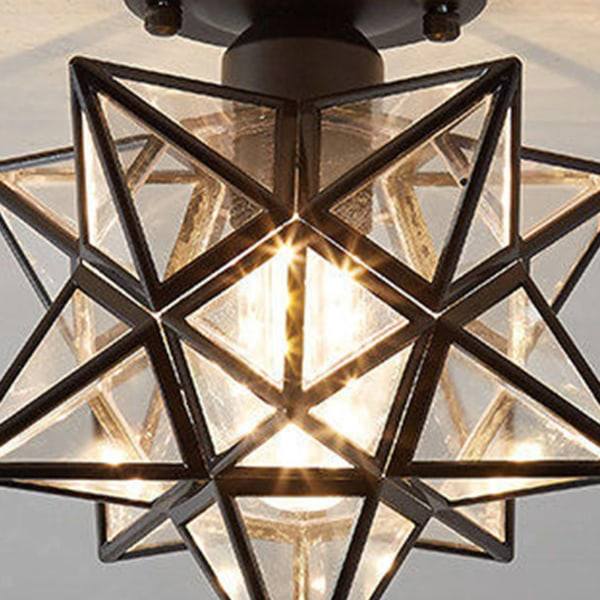Nordisk stil loftslampe gold