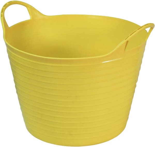 Gul Polyethylen Fleksibel Balje 40 Liter Kapacitet 40L