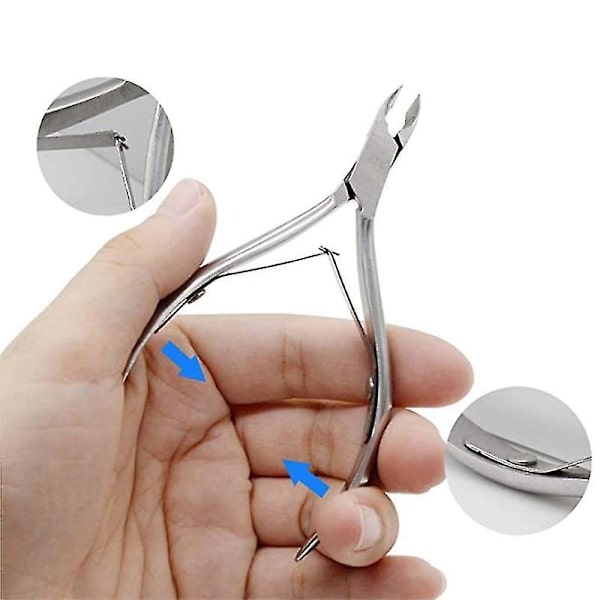 Wabjtam nagelbandsskrapa, nagelbandsskrapa, nagelbandssax och nagelbandsskrapa, nagelbandsskrapa, manikyr- och pedikyrverktyg