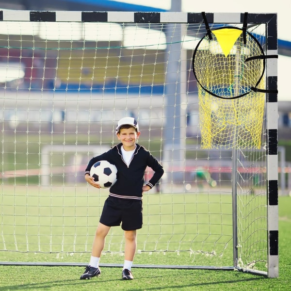 Ballmål med fremhevede scoringssoner Hjørneskyting Fotballmål Målnett for skytetrening Treningsutstyr Trenergaver