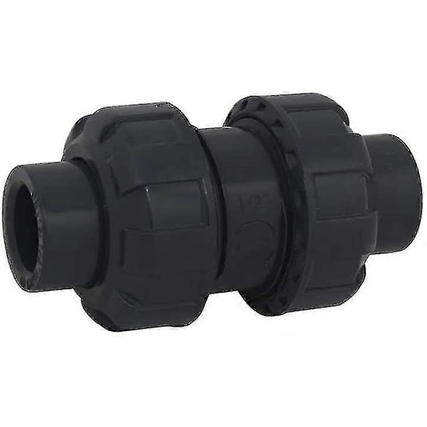 Kulbackventil 20 25 32 40 50 63mm Poolbackventil Anti-återflöde PVC-ventil Backventil (innerdiameter 50mm)