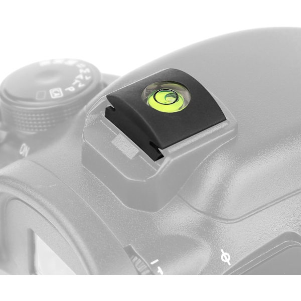 Andningsbar Nivåkamera Blixtsko Nivå Blixtsko Skydd Blixtsko Fäste Skydd Kamera Bubbla Kompatibel med DSLR-kamera Canon Sony och Mer 4Pack