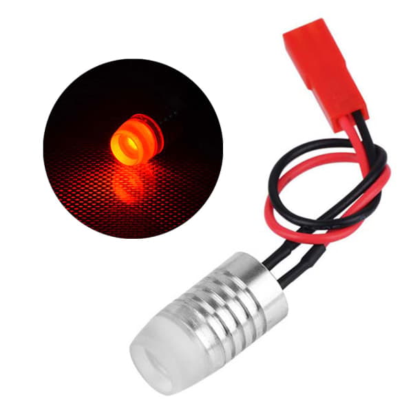 1.5W Super Lys 12V LED Lyssignal Søkelys for Race Drone Quadcopter RC Racing Nattflyging