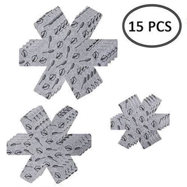 Pann- och grytskydd, pannlock - 3 storlekar (38cm, 35cm, 26cm) - 15 st