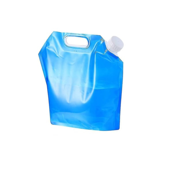 Hopfällbar vattenbehållare, dricksvattenbehållare hopfällbar 5L Blå Blue 1