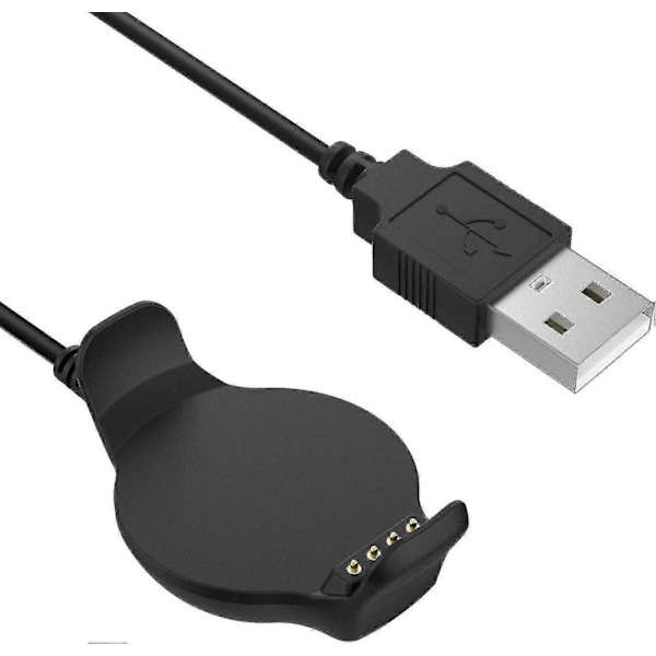 Opladerdock Kompatibel Med Garmin Forerunner 620, Usb Data Synkronisering Opladningsdock Med 1m Opladningskabel Til Forerunner 620 Smartwatch, Sort