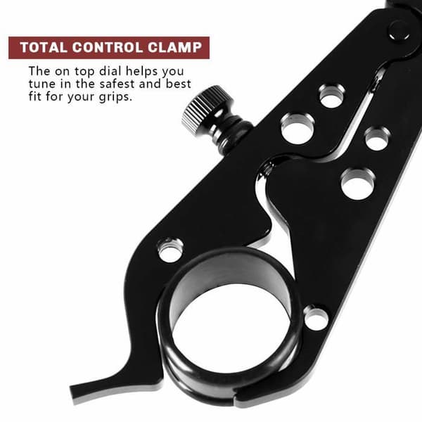 Universal motorcykel gasassistent, motorcykel lock-on fartpilot klemme greb