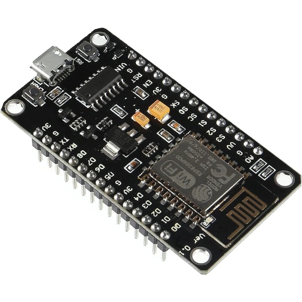 5 st ESP8266 WiFi-utvecklingsmodul, Dealikee CH 340 seriell trådlös modul Node Mcu Lu a 4M WiFi WLAN Internet ny version utvecklingskort