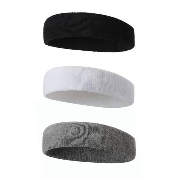 Antiperspirant pannband - EINNENFFER - Frotté bomull - Unisex - 3 färger - Storlek 18x5.5cm