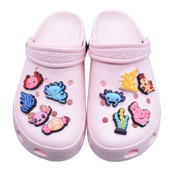 28 kpl Charms Shoe Croc -tarvikkeet Croc Pins Shoe -koriste 28 kpl