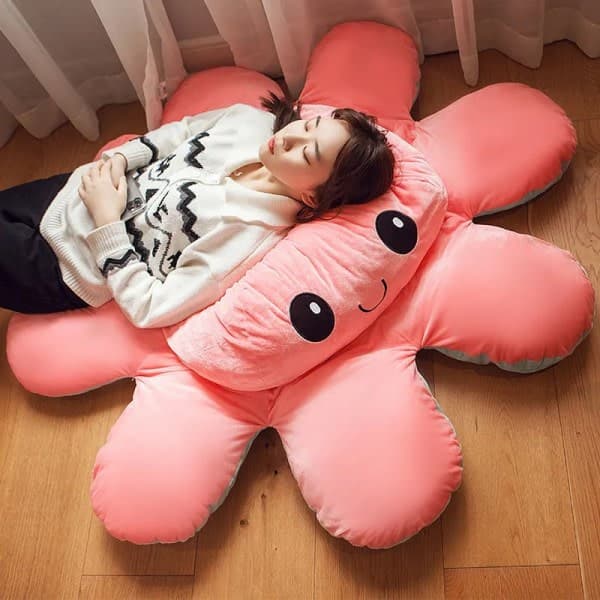 Super stor Flipped Octopus Dobbeltsidig Flipped Doll Octopus Doll cm 90