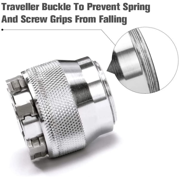 Universal Justerbar Sokkel Nøgle Adaptiv Multifunktionel Drev Nøgle Sokkel Adaptiv All-Fitting Multi Bore Tilbehør Universal Nøglemuffe
