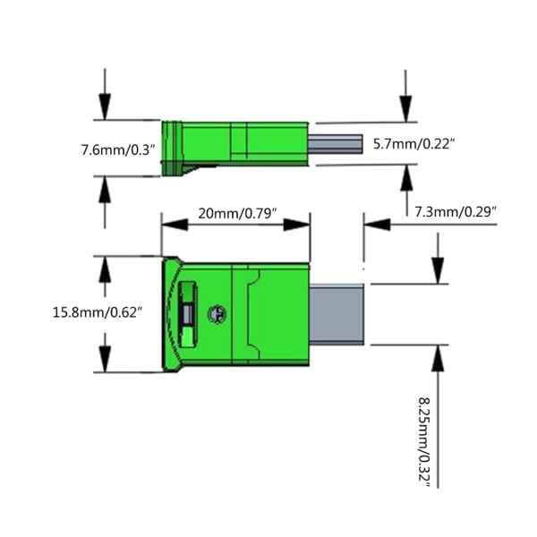 USB-C Typ-C LED-interiörljus Neon Atmosfär Ambient Lampa för Bil Inomhus