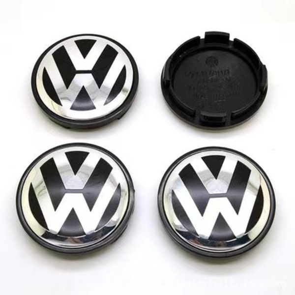 4 st VW - (65 mm) ersättningshjulnavkapsel VW Passat