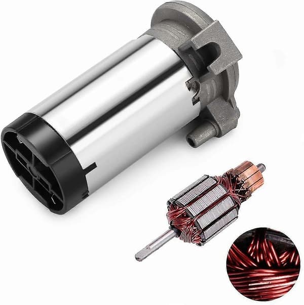 Elektrisk bilhorn luftpump horn luftkompressor horn röd silver motor 12V silver