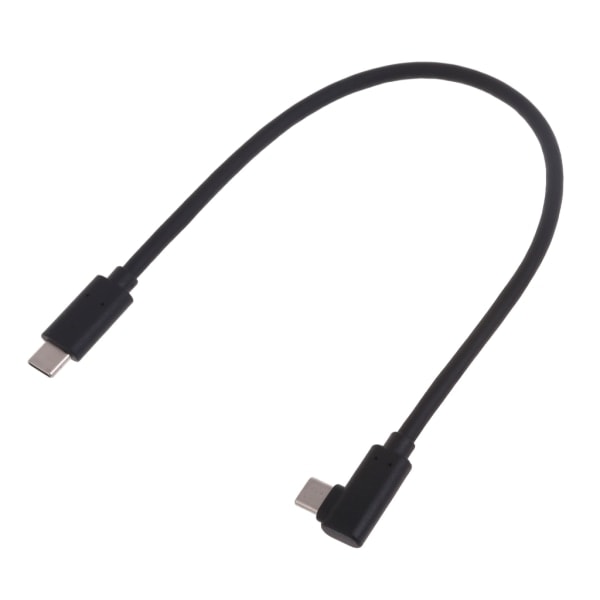 100W USB-C - USB-C latausjohto, USBC - USBC kaapeli Type C - Type C nopea lataus suora/oikea kulma sopii Macille