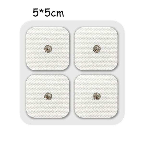 40 kpl Snap-elektrodiliuskat TENS-yksikön vaihtotyynyt 3,5 mm 40 kpl