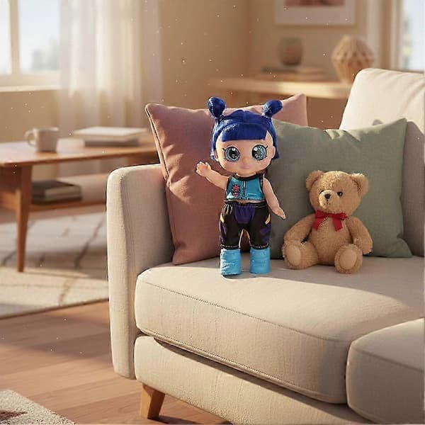 K-pop Devil Hunter Actionfigur - 5D Artikulerte Øyne Rumi Mira Zoey - Samleobjekt for Barn og Fans 10 inch