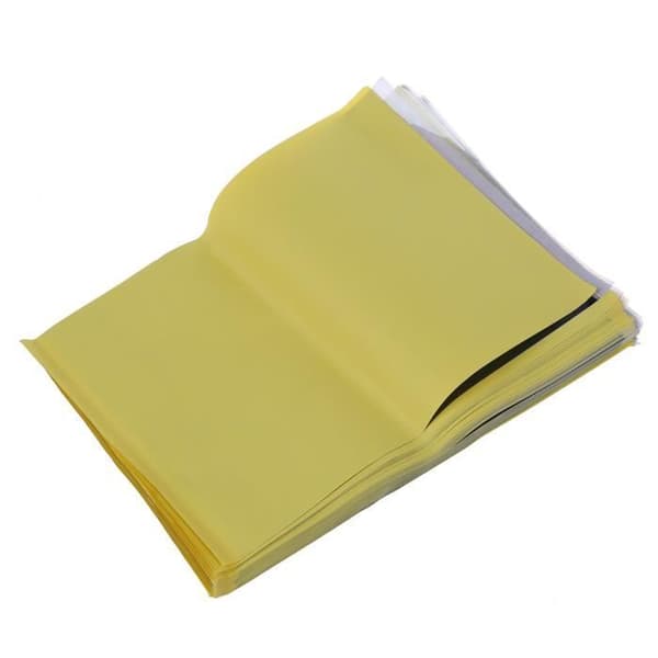 Overføringspapir - 50 ark - 4-lags - 30,5 x 21,5 cm - Hvid