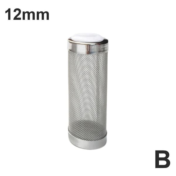 Fisketankfilter i rustfritt stål Innløpshus Mesh Rekenettfilter 16mm