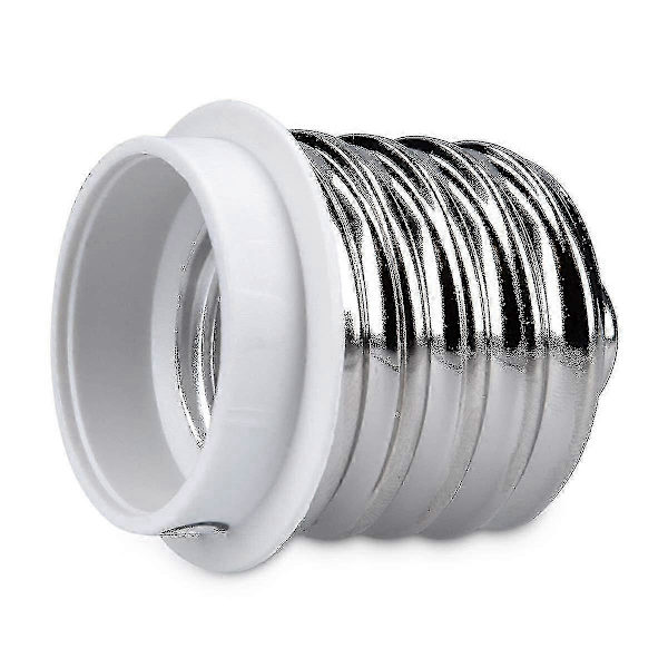 10x Sokkeladapter - 10x E40 til E27 Sokkelkonverter - E27 Base Lampeholderadapter For Halogen LED