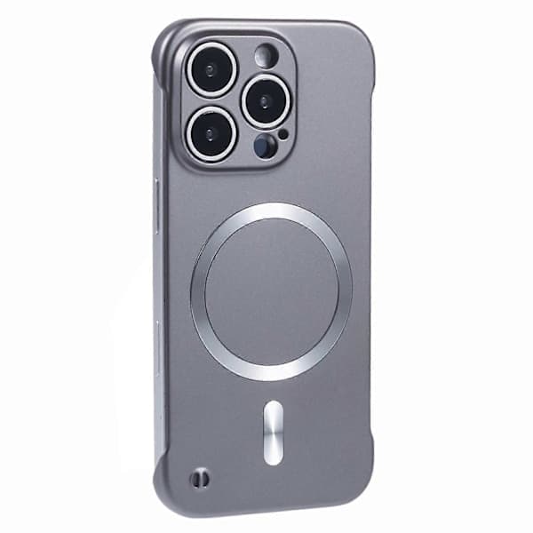 Etui til iPhone 15 Pro Kompatibel med MagSafe Hård PC Ramløs Telefon Cover
