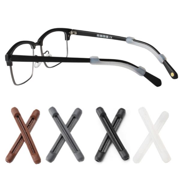 Anti-Slip til briller - Silikone - Slidbestandig Sort